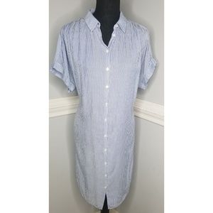 H&M L.O.G.G. button down dress